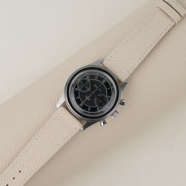 Pearl White Epsom Watch Strap