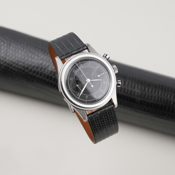 Vintage Zirconium Lizard Leather Watch Strap
