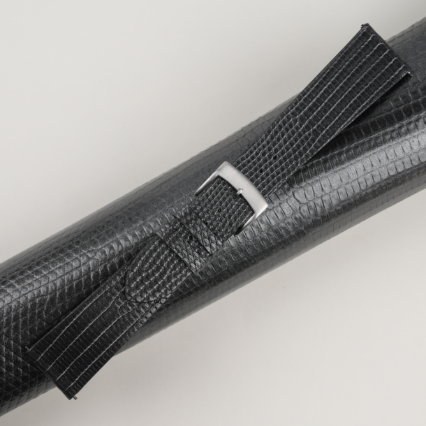 Vintage Zirconium Lizard Leather Watch Strap