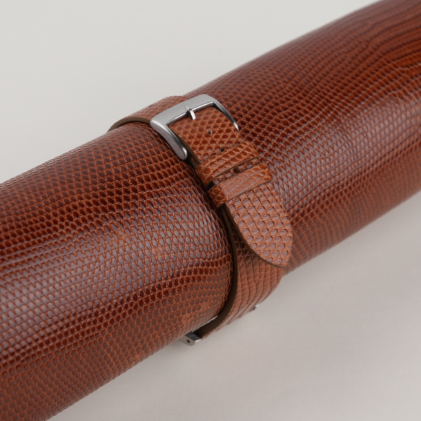 Vintage Brown Lizard Leather Watch Strap
