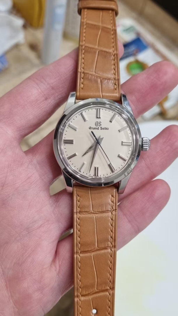 Natural Alligator Leather Watch Strap