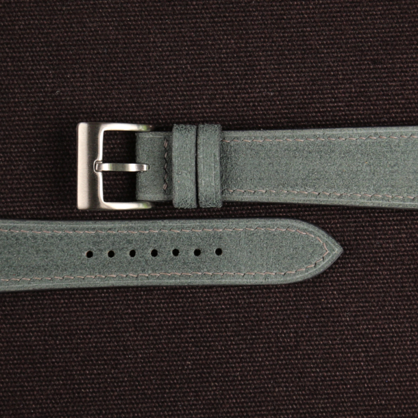 Moss Alcantara Watch Strap 1