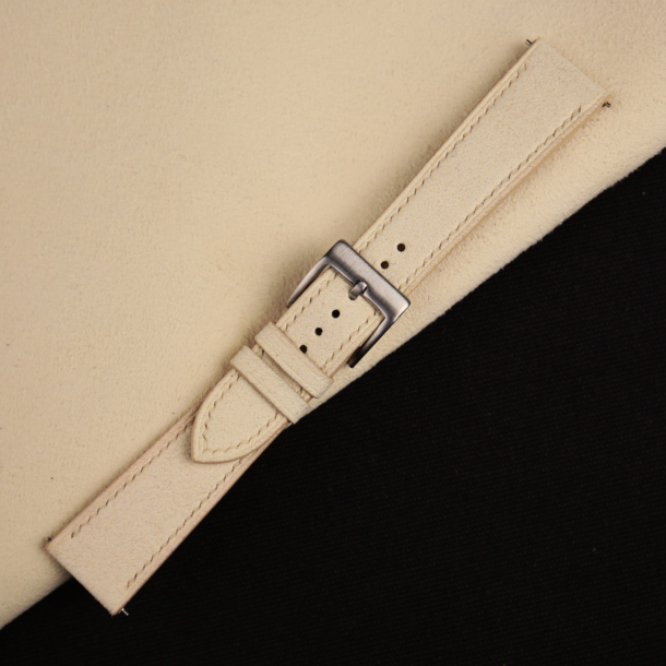 Sand Alcantara Watch Strap 2