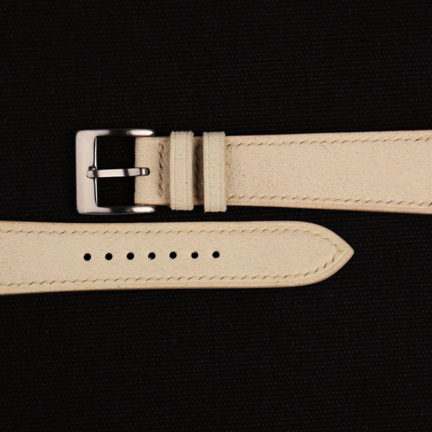 Sand Alcantara Watch Strap 1