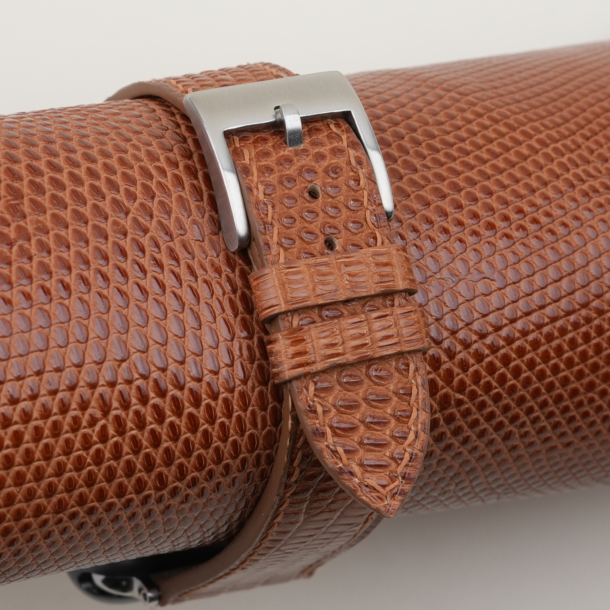 Brown Lizard Leather Watch Strap