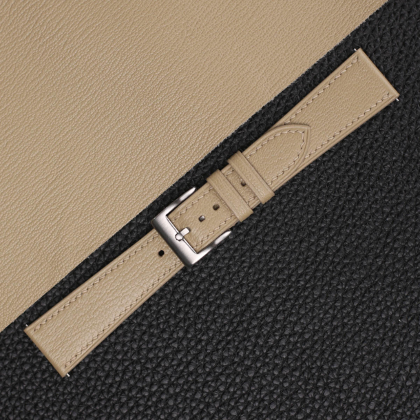 Sand Alran Chevre Leather Watch Strap - Image 4