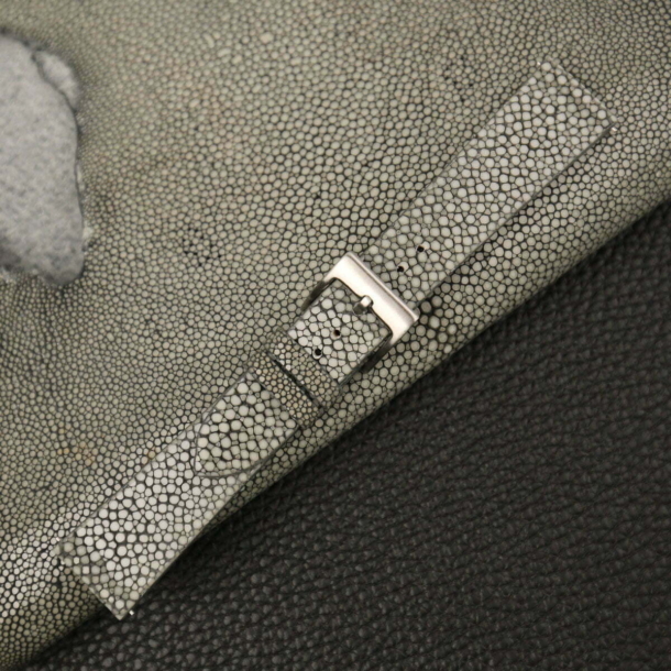 Vintage Moss Stingray Leather Watch Strap - Image 4