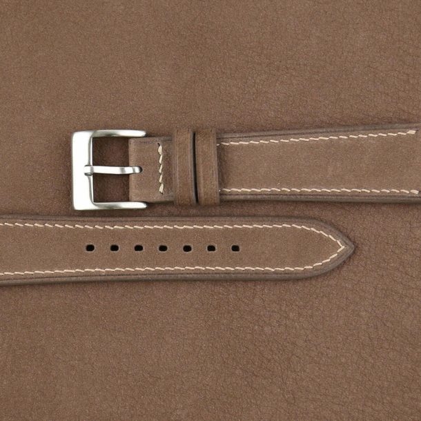 Beaver Nubuck Leather Watch Strap - Image 2