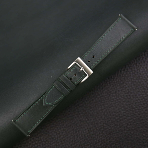 Forest Smooth Calf leather watch strap