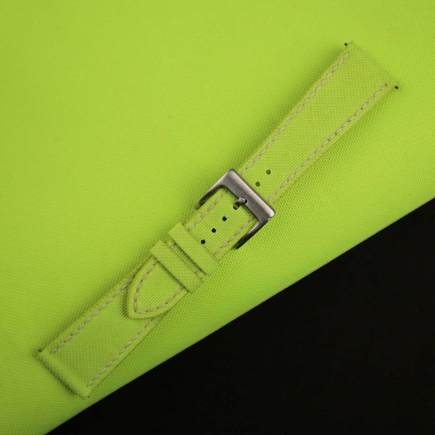 Noel Green Canvas Watch Strap - Image 3