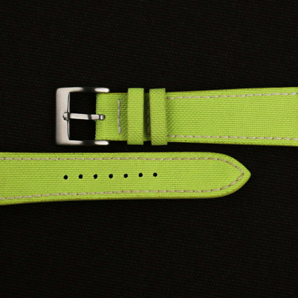 Noel Green Canvas Watch Strap - Image 2