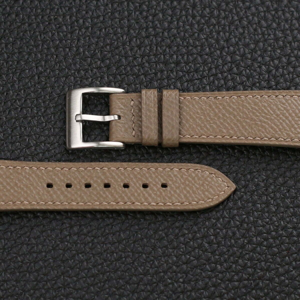 Taupe Epsom Leather Watch Strap - Image 3