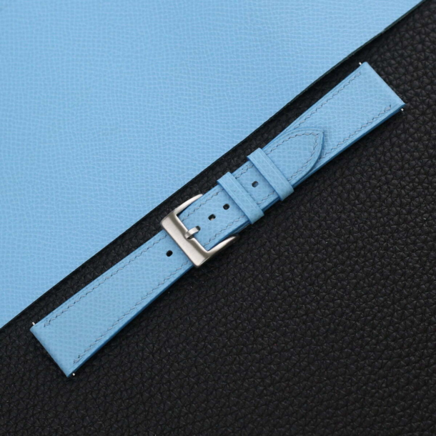 Miami Blue Epsom Leather Watch Strap - Image 4