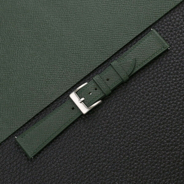 Forest Epsom Leather Watch Strap - Image 3