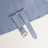 Light Water Alligator Leather Apple Watch Band