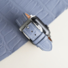 Light Water Alligator Leather Apple Watch Band