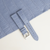 Light Water Alligator Leather Watch Strap