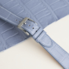 Light Water Alligator Leather Watch Strap