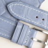 Light Water Alligator Leather Watch Strap