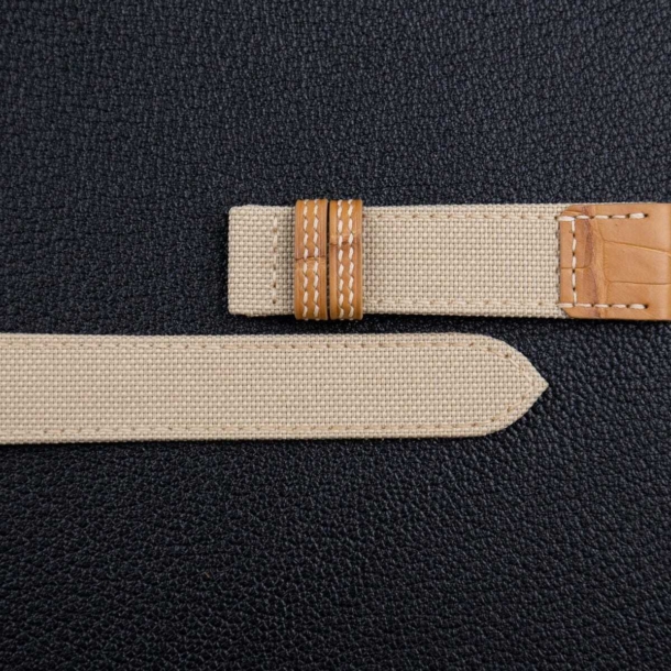 Beige Sailcloth Handdn
