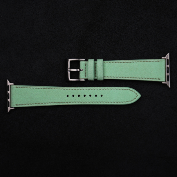 Mint Alcantara Apple Watch Band
