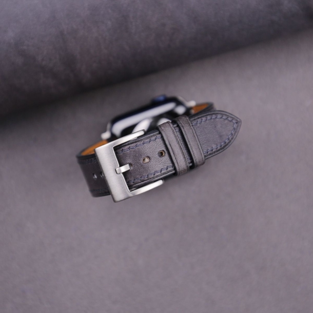 Purple Maya Leather Apple Watch Band - Image 2