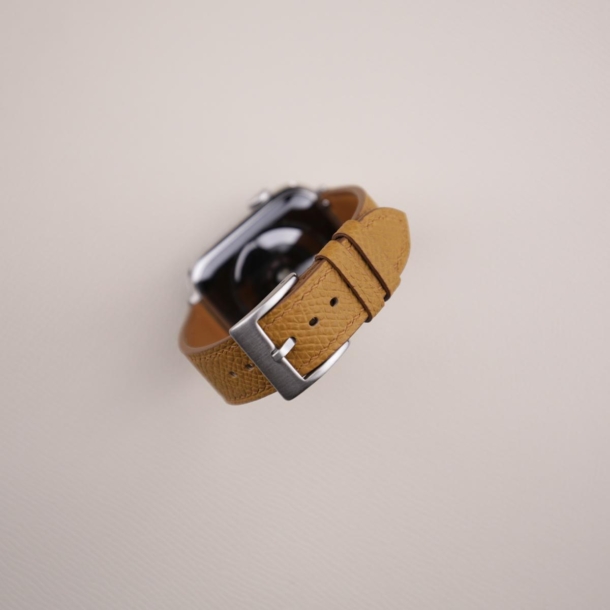 Golden Epsom Calf Leather Apple Watch Band - Image 2