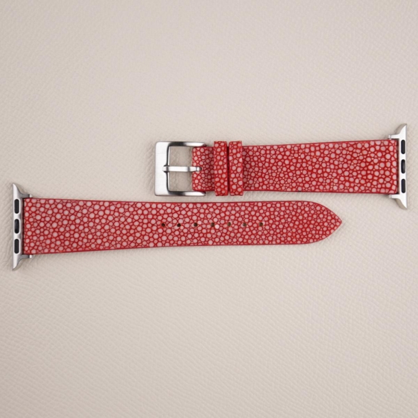 To My Daughter – Red Stingray Leather Apple Watch Band Gift for Daughter - Image 6