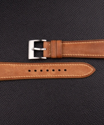 Alternative view of Golden Maya Vegetable Tanned Calfskin Leather Watch Strap