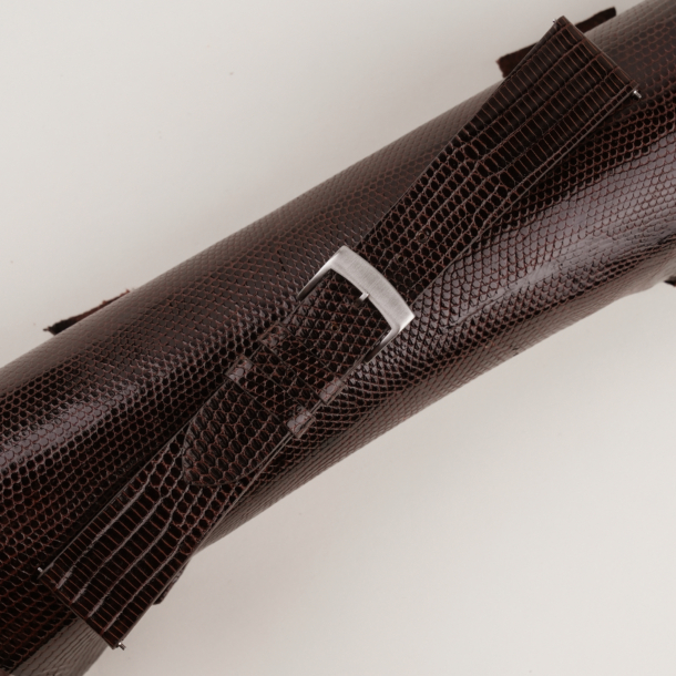 Vintage Brown Lizard Leather Watch Strap