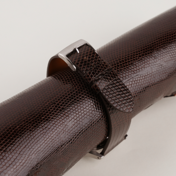 Vintage Brown Lizard Leather Watch Strap