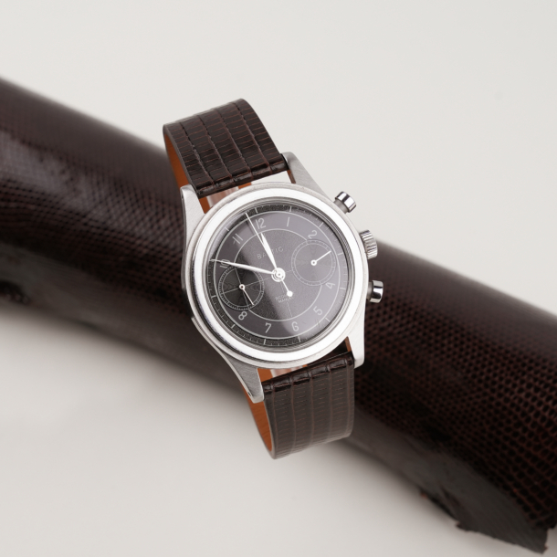 Vintage Brown Lizard Leather Watch Strap