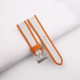 Orange, White
