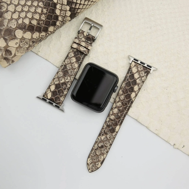 Python Leather Apple watch band