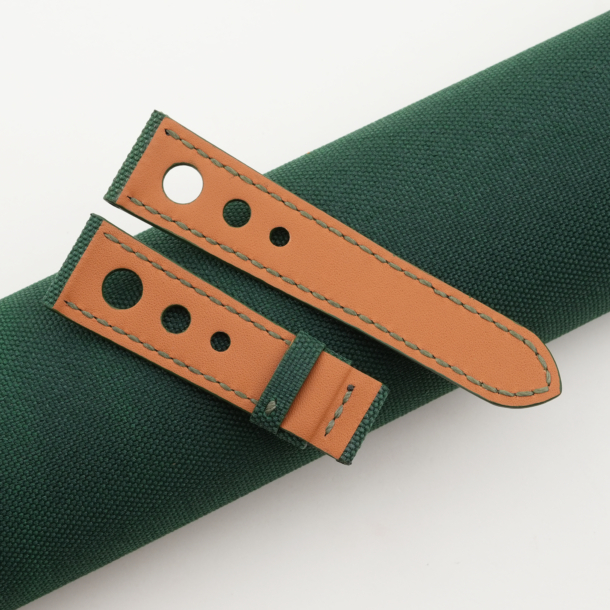 Rally Forest Canvas Watch Strap - Image 5