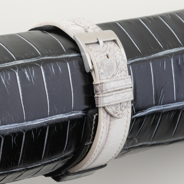 Himalayan Alligator Leather Bund Strap 6 Himalayan Alligator Leather Bund Strap - Image 6