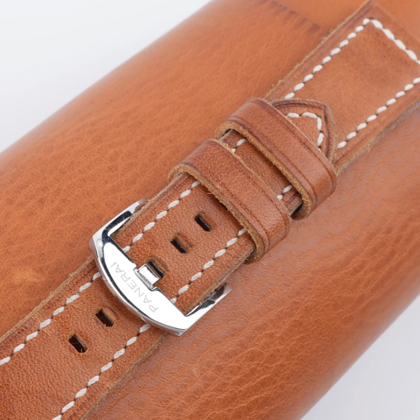 Golden Vachetta Veg Leather Strap for PAM Watch