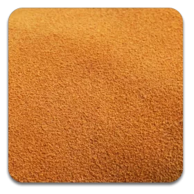 Yellowish suede