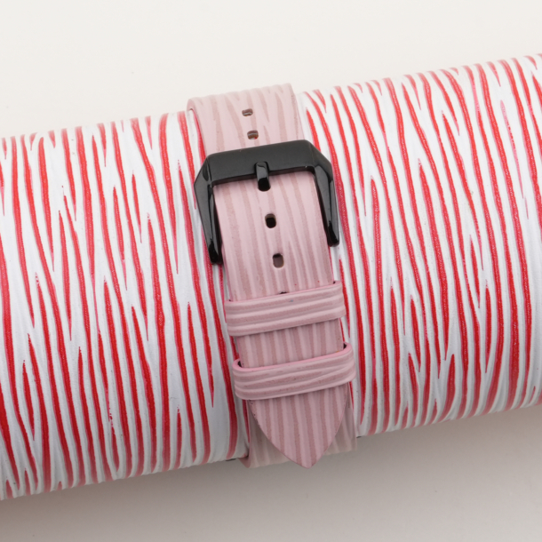 Light Pink Calfskin Leather Samsung Watch Band