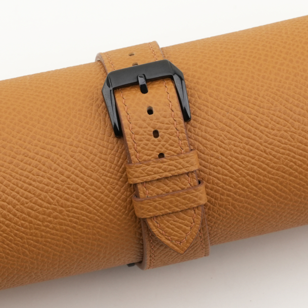 Golden Epsom Leather Samsung Watch Band