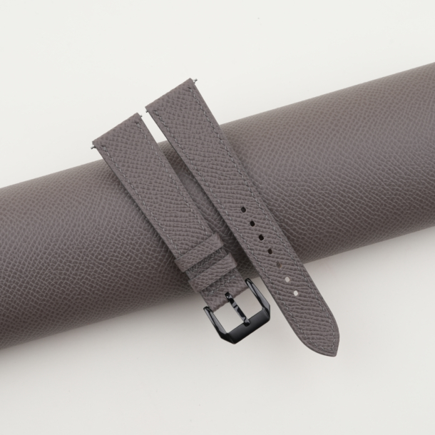 Grey Epsom Leather Samsung Watch Band