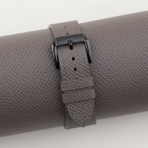 Grey Epsom Leather Samsung Watch Band
