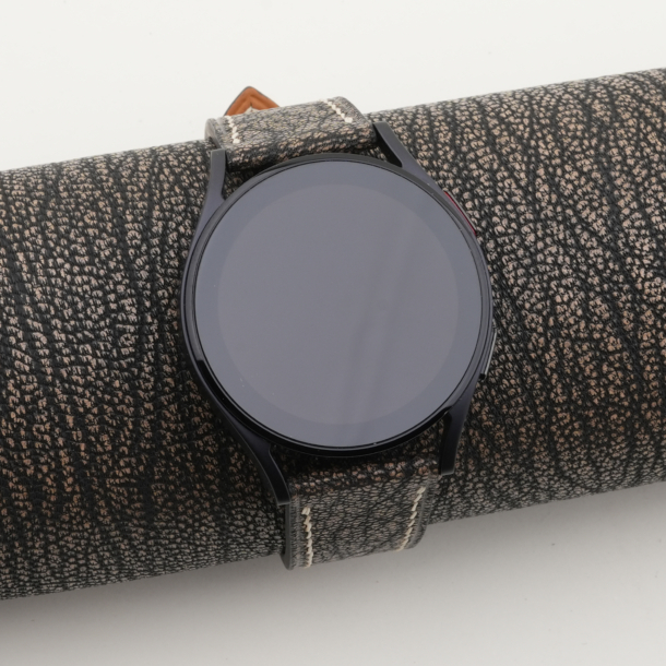 Alran Fat Nat Chevre Goat Olive Leather Samsung Watch Band