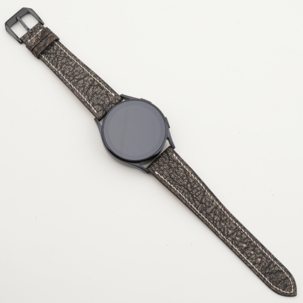 Alran Fat Nat Chevre Goat Olive Leather Samsung Watch Band