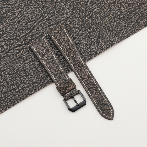 Alran Fat Nat Chevre Goat Olive Leather Samsung Watch Band