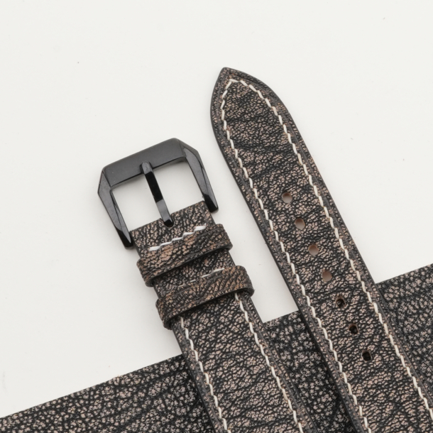 Alran Fat Nat Chevre Goat Olive Leather Samsung Watch Band