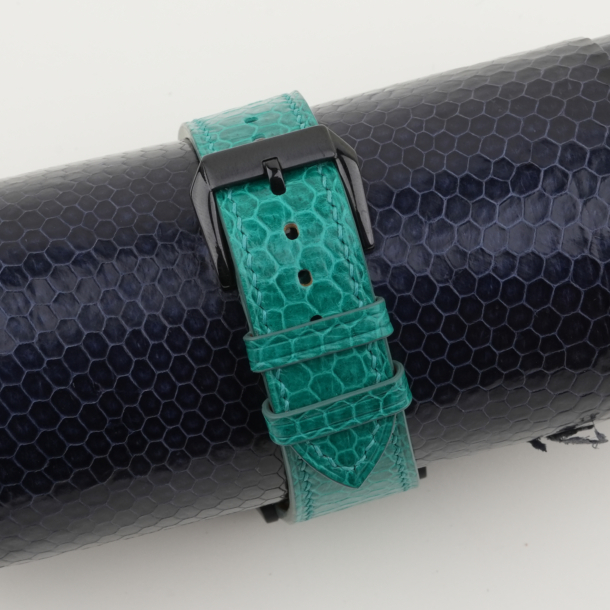Green Snake Sea Leather Samsung Watch Band