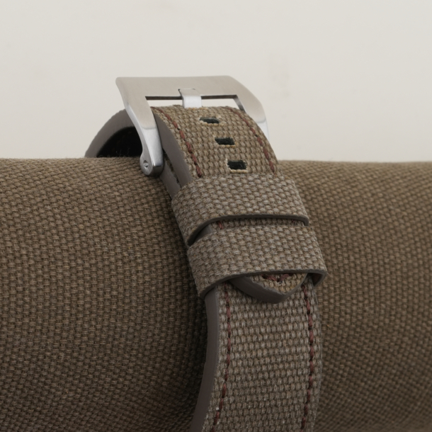 Green Taupe Canvas Strap for PAM Watch