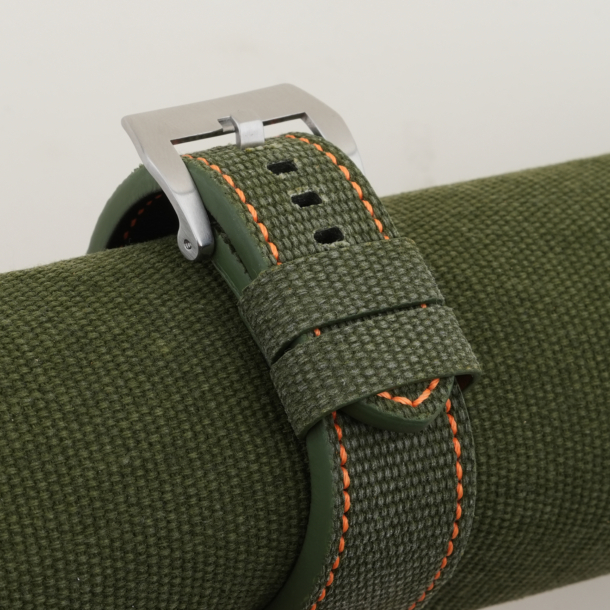 Olive Canvas Strap for PAM Watch
