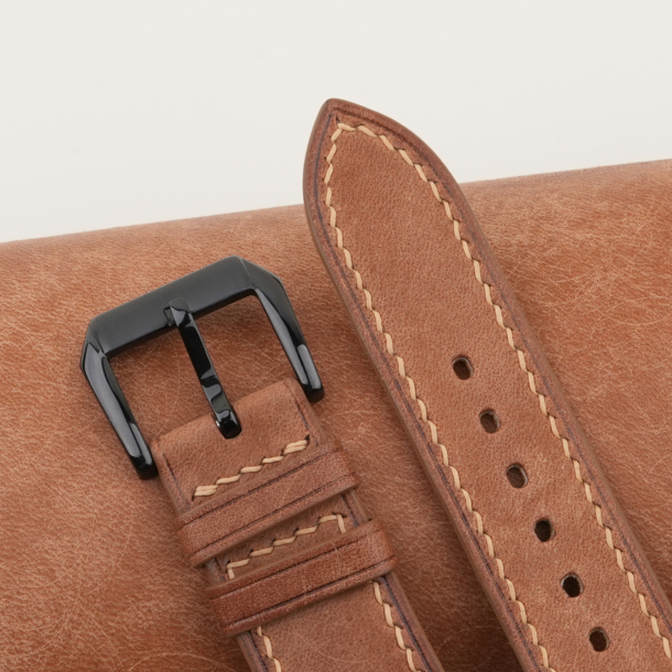 Brown Maya Leather Samsung Watch Band